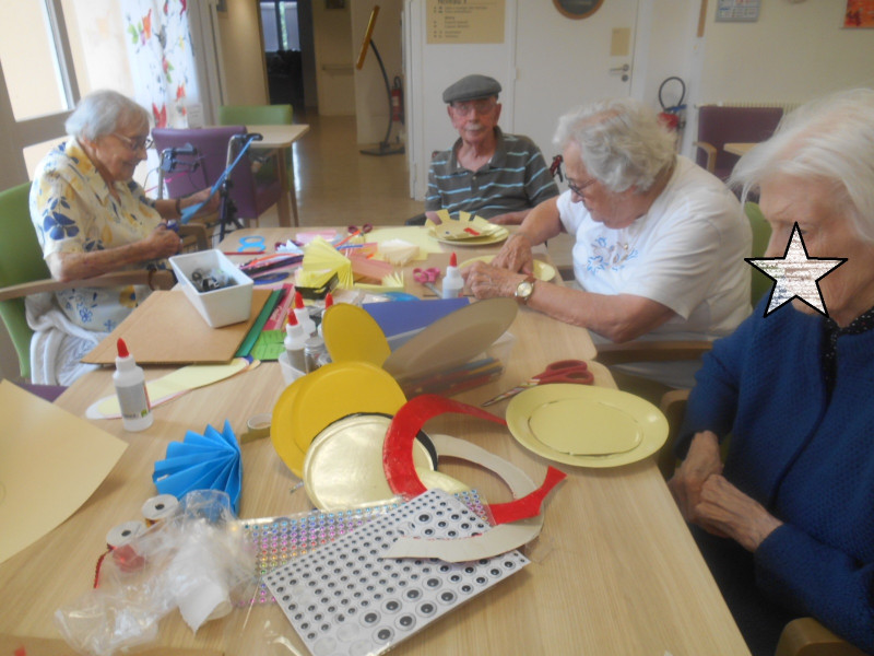 Atelier créatif sur l'été