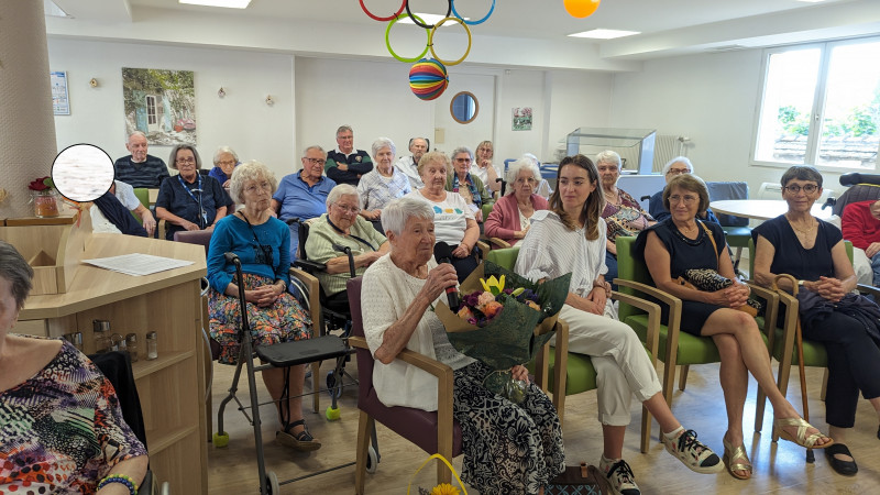 100 ans de Me B. et mise à l'honneur de Mr  P.