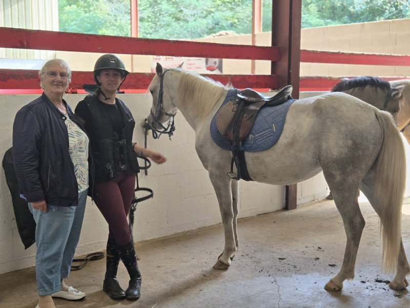 Sortie au manège de la Tuilerie à Dracy