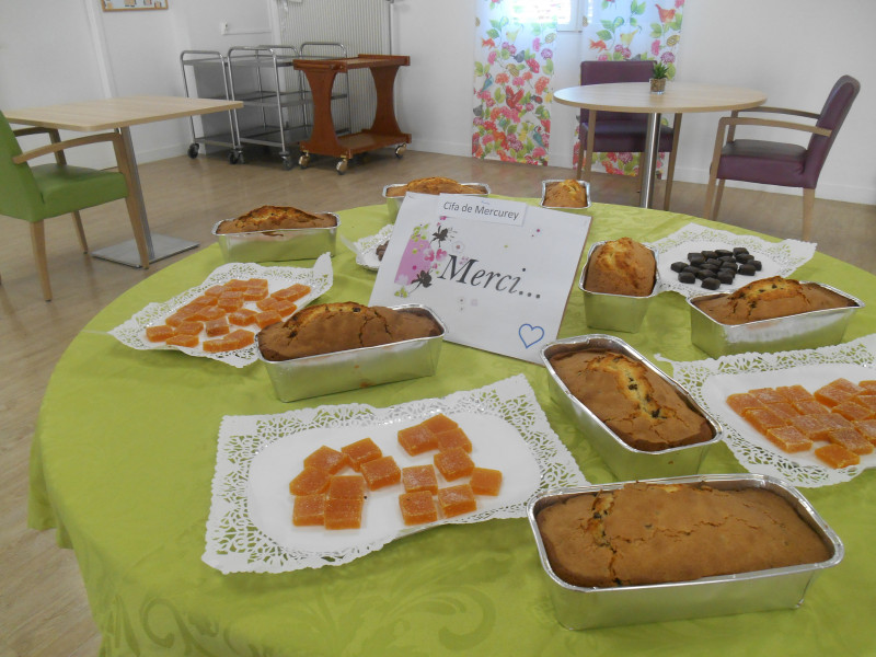 Gâteau fait par le CIFA de Mercurey