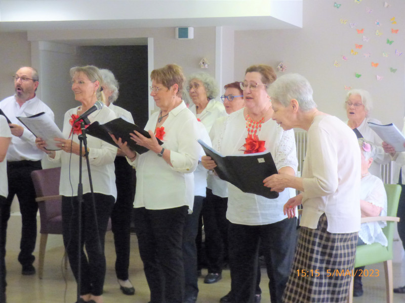 Après midi festif avec la chorale "La Pastourelle"