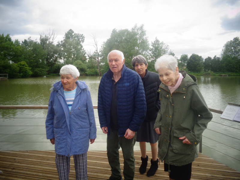 Sortie a l'étang de Chaumont