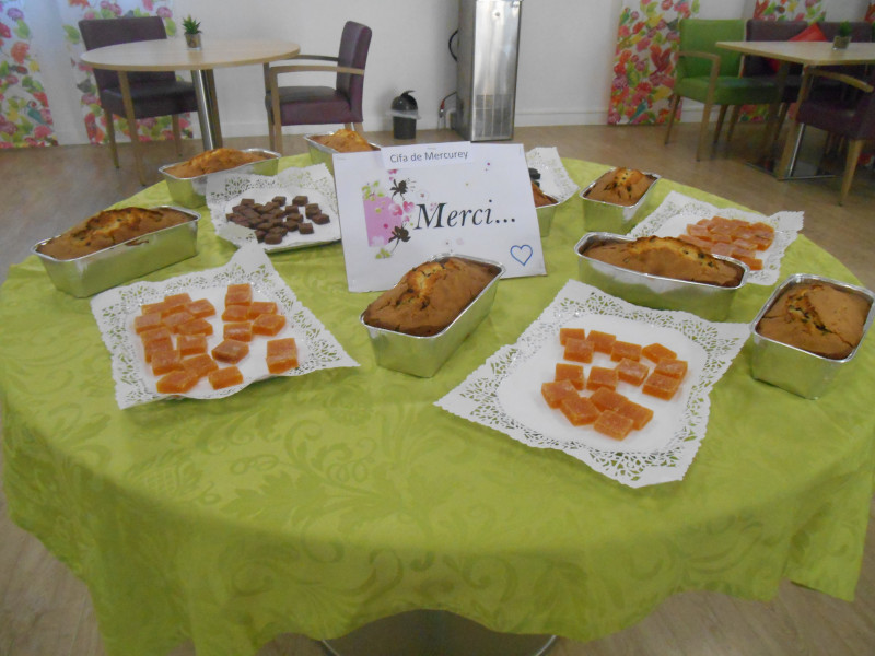 Gâteau fait par le CIFA de Mercurey