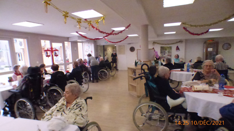 Repas de Noël des familles