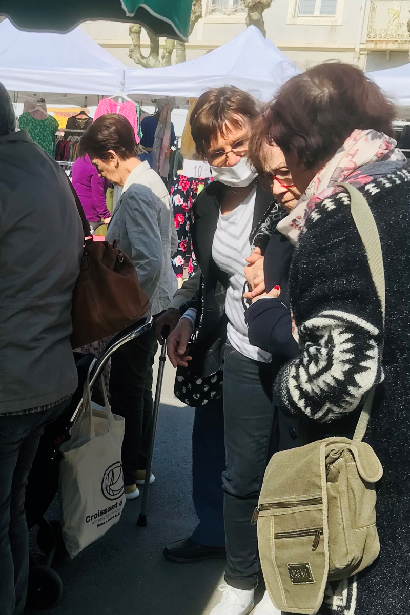 Sortie au marché de Givry