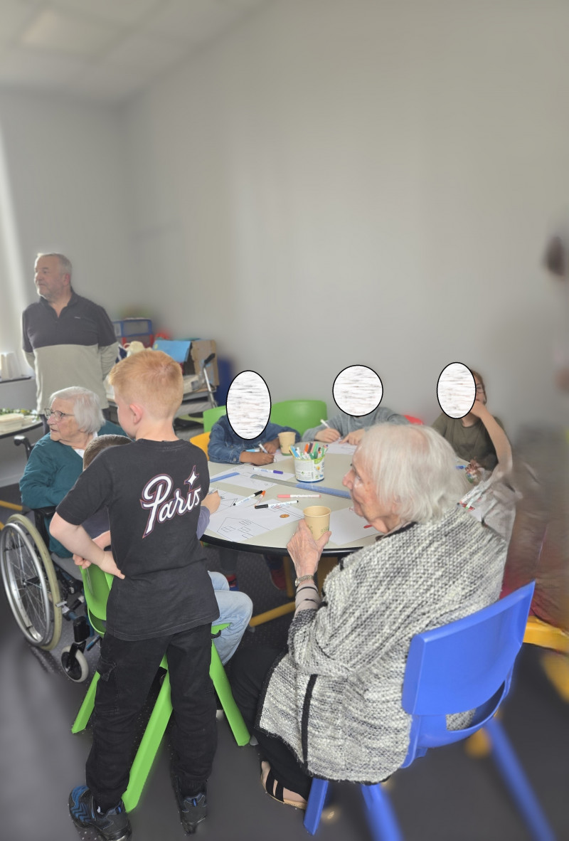 Rencontre intergénérationnelle à Saint-Désert : un moment de partage chaleureux