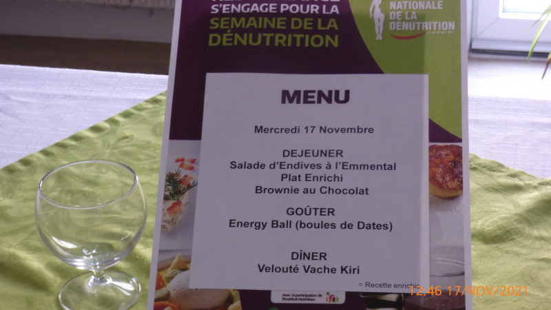 Menu énergétique