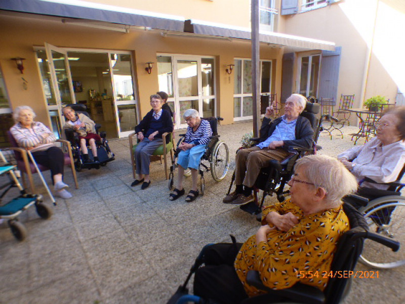 Activité en terrasse