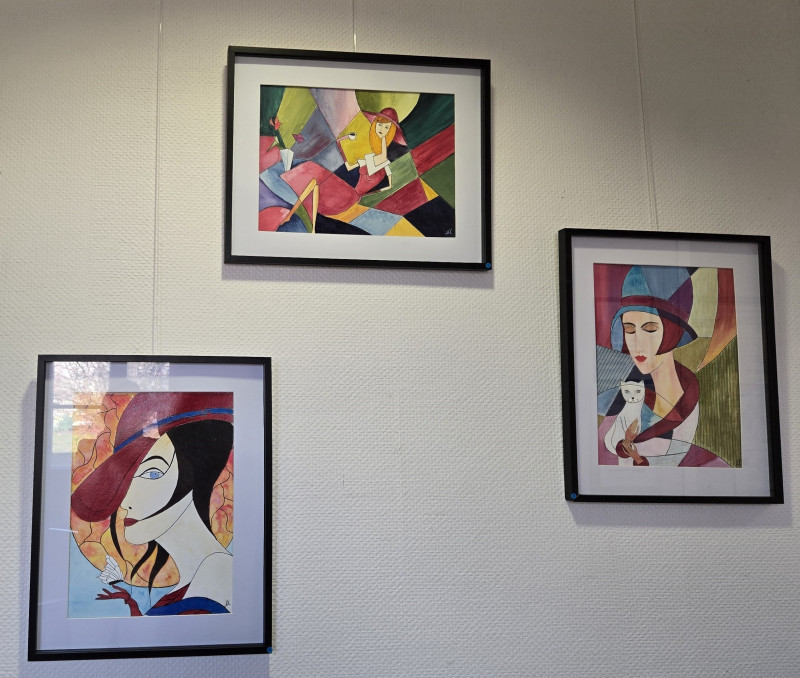 Exposition Tableaux de Me Auger