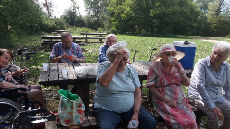 Sortie étang de Chaumont