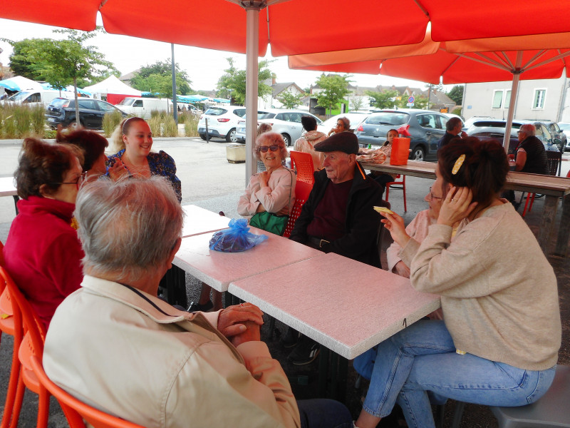 Sortie aux marché de Givry