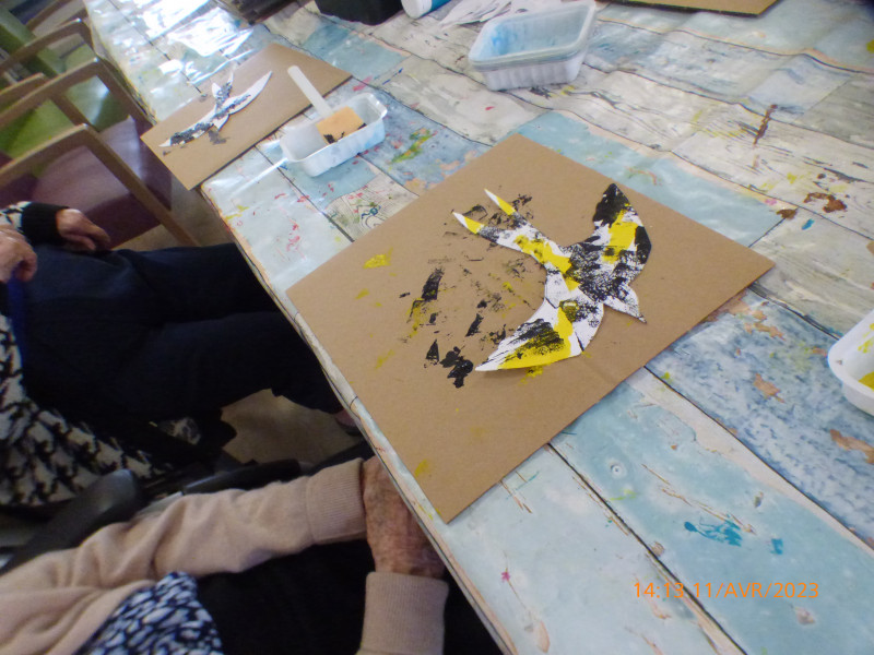 ATELIER PEINTURE : Le retour des hirondelles