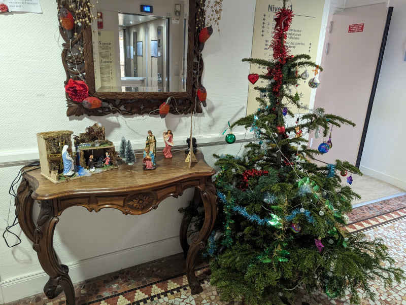 Décors de Noël  de  la Résidence