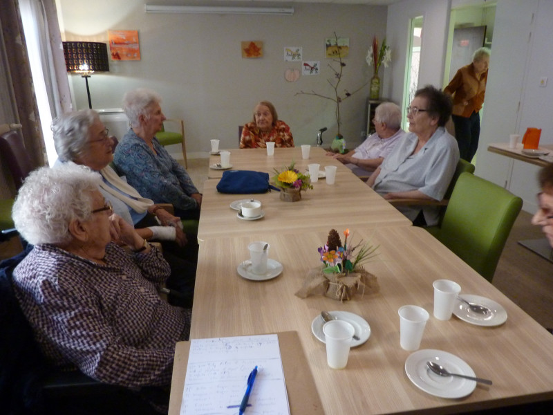 Goûter d'accueil du 16 octobre 2019