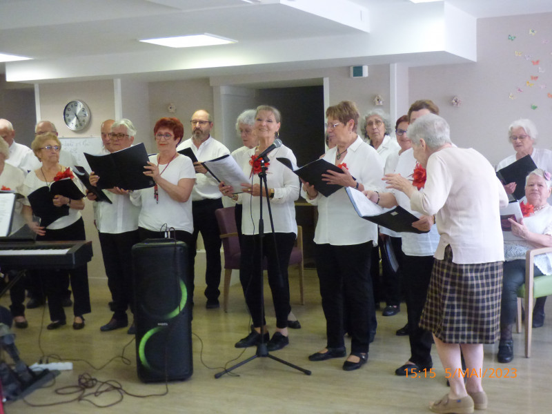 Après midi festif avec la chorale "La Pastourelle"