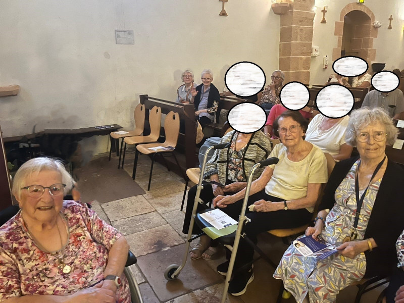 Sortie musicale à l’église de Touches : un moment suspendu pour nos résidents