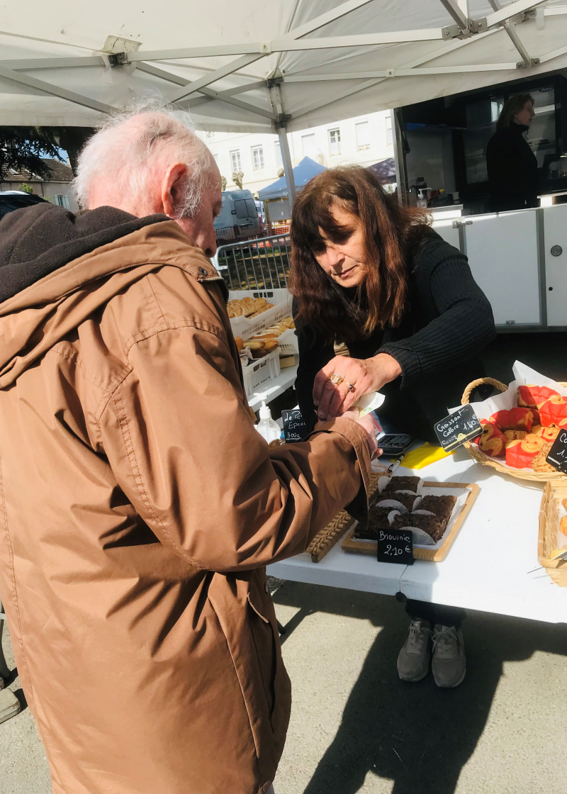 Sortie au marché de Givry