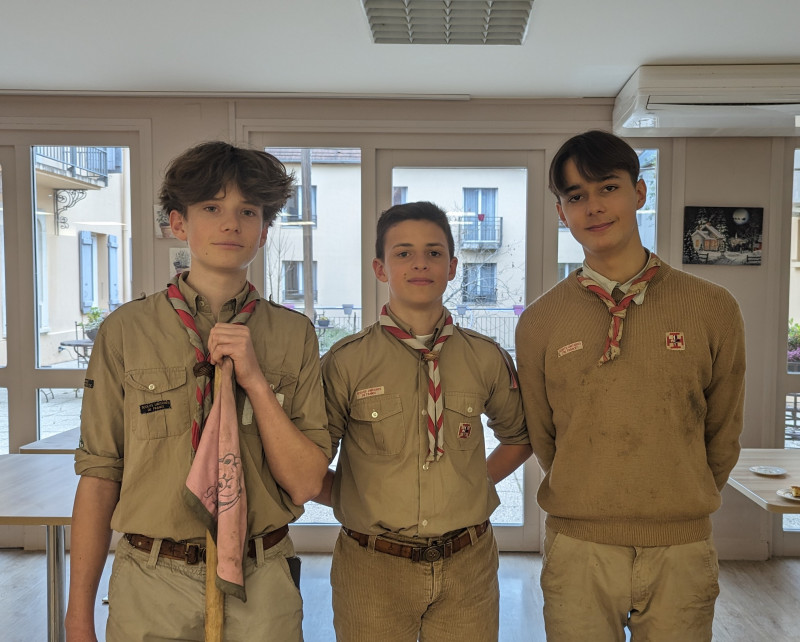 Rencontre avec des Scouts